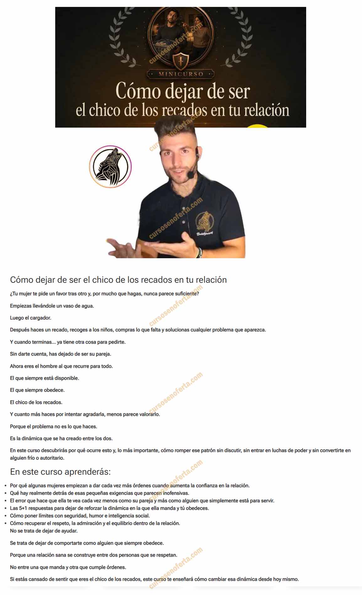 Como dejar de ser el chico de los recados en tu relación - hombre alfa top