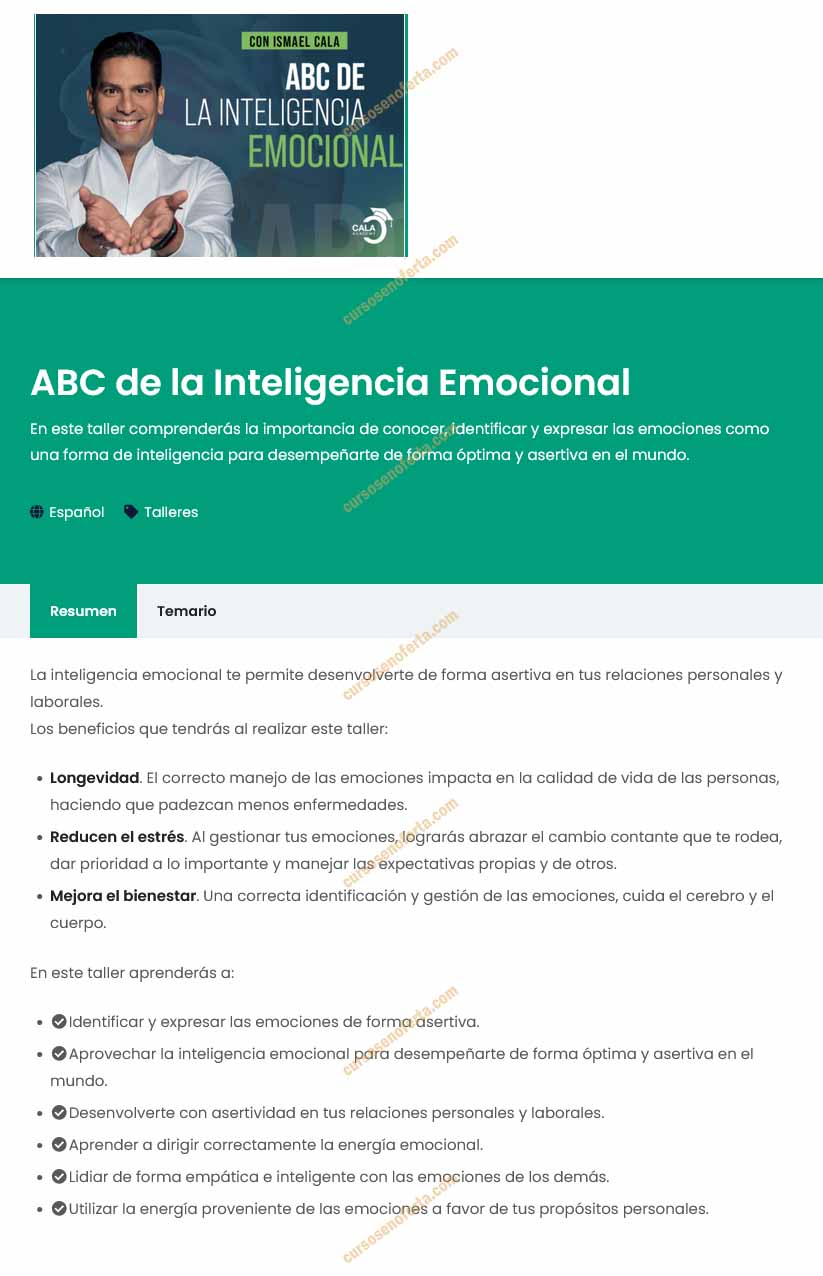 ABC de la inteligencia emocional - cala academy