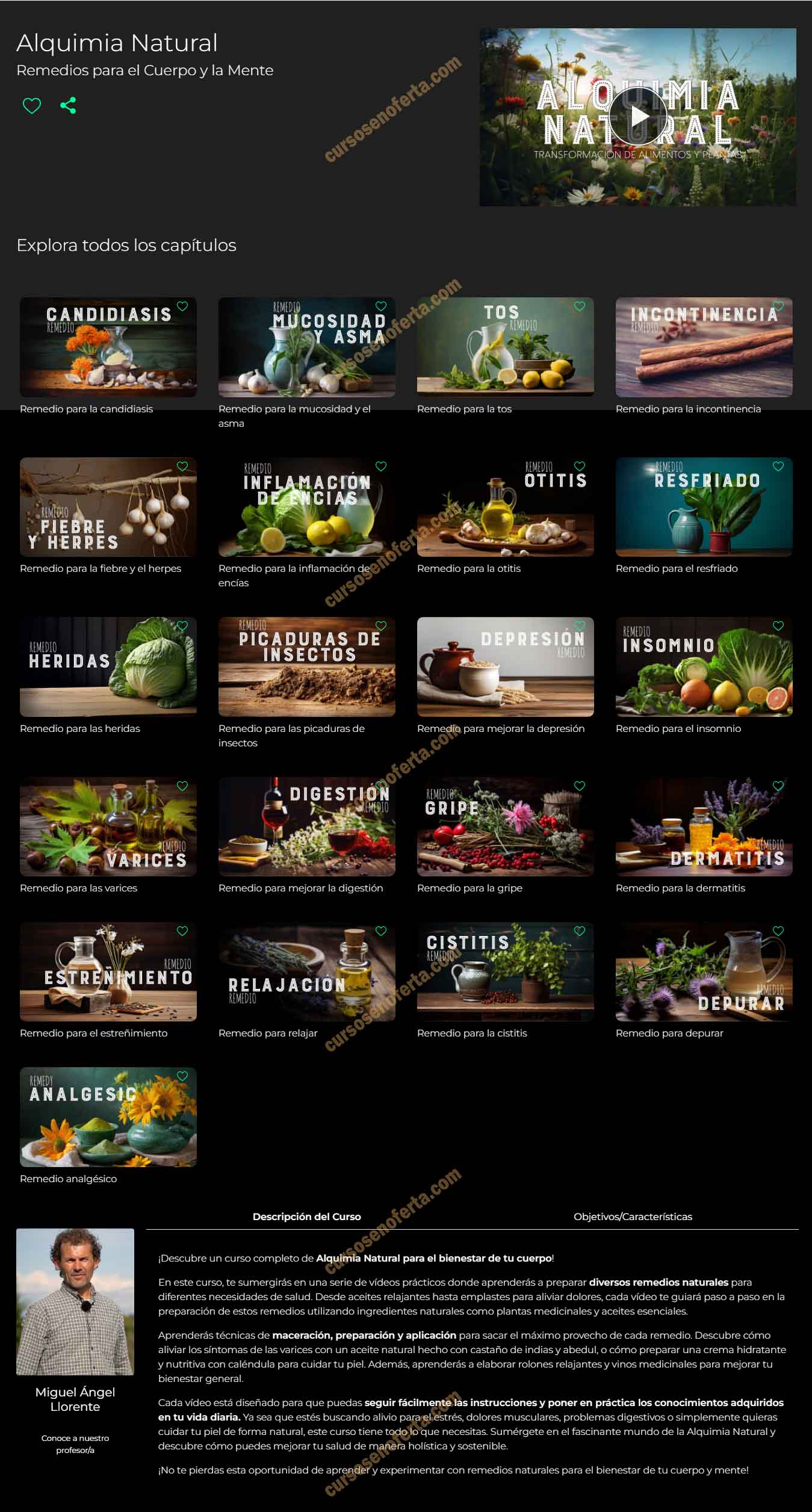 Alquimia Natural - miguel angel llorente