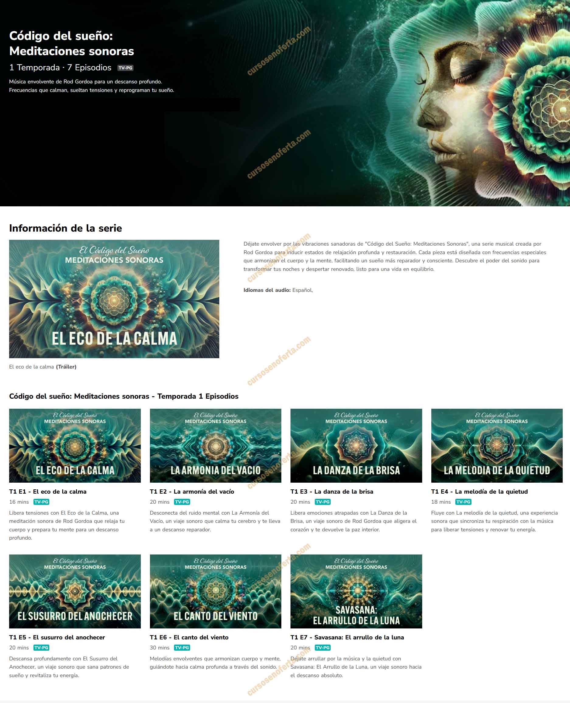 Código del sueño - Meditaciones sonoras - rod gordoa