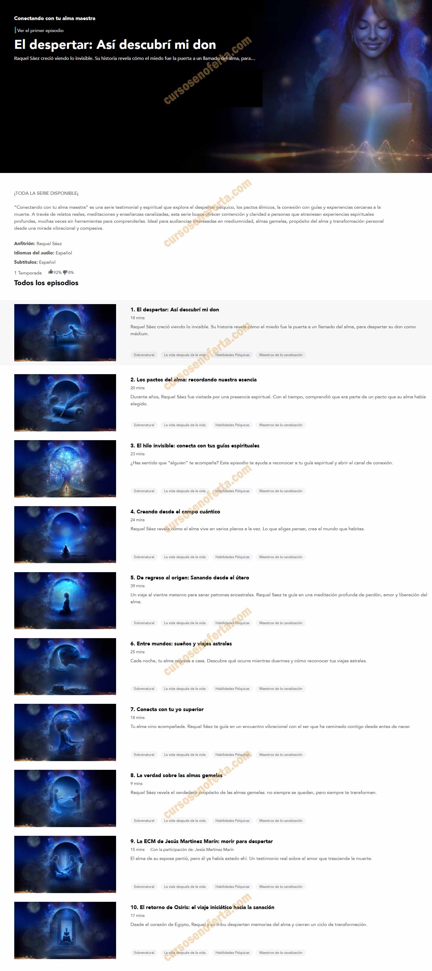 Conectando con tu alma maestra - raquel saez