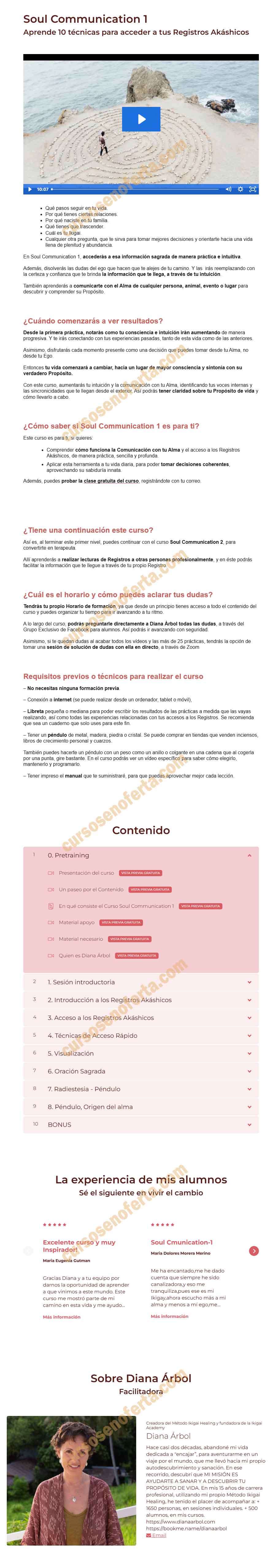 Curso de Registros Akáshicos Soul Communication 1