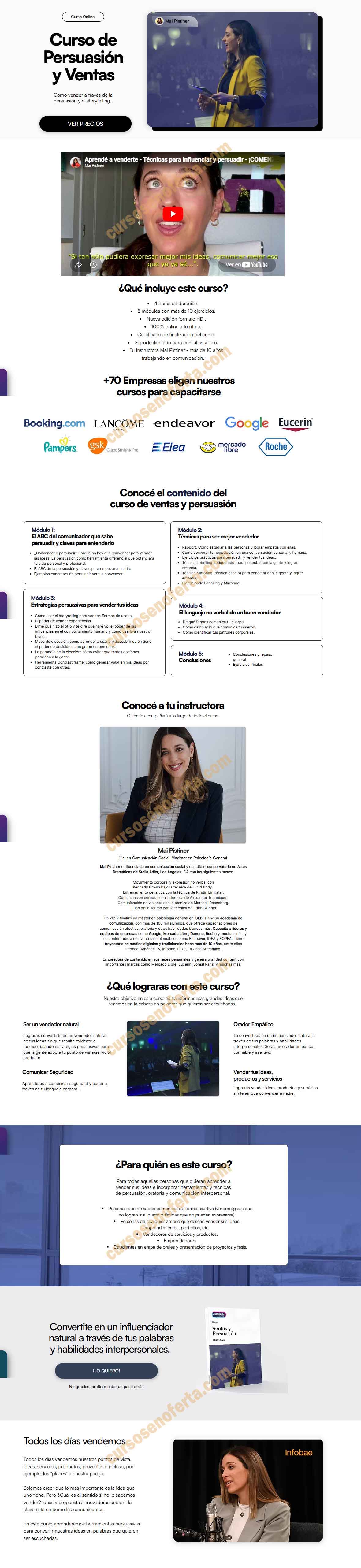 Cuso de Ventas y Persuasión - mai pistiner