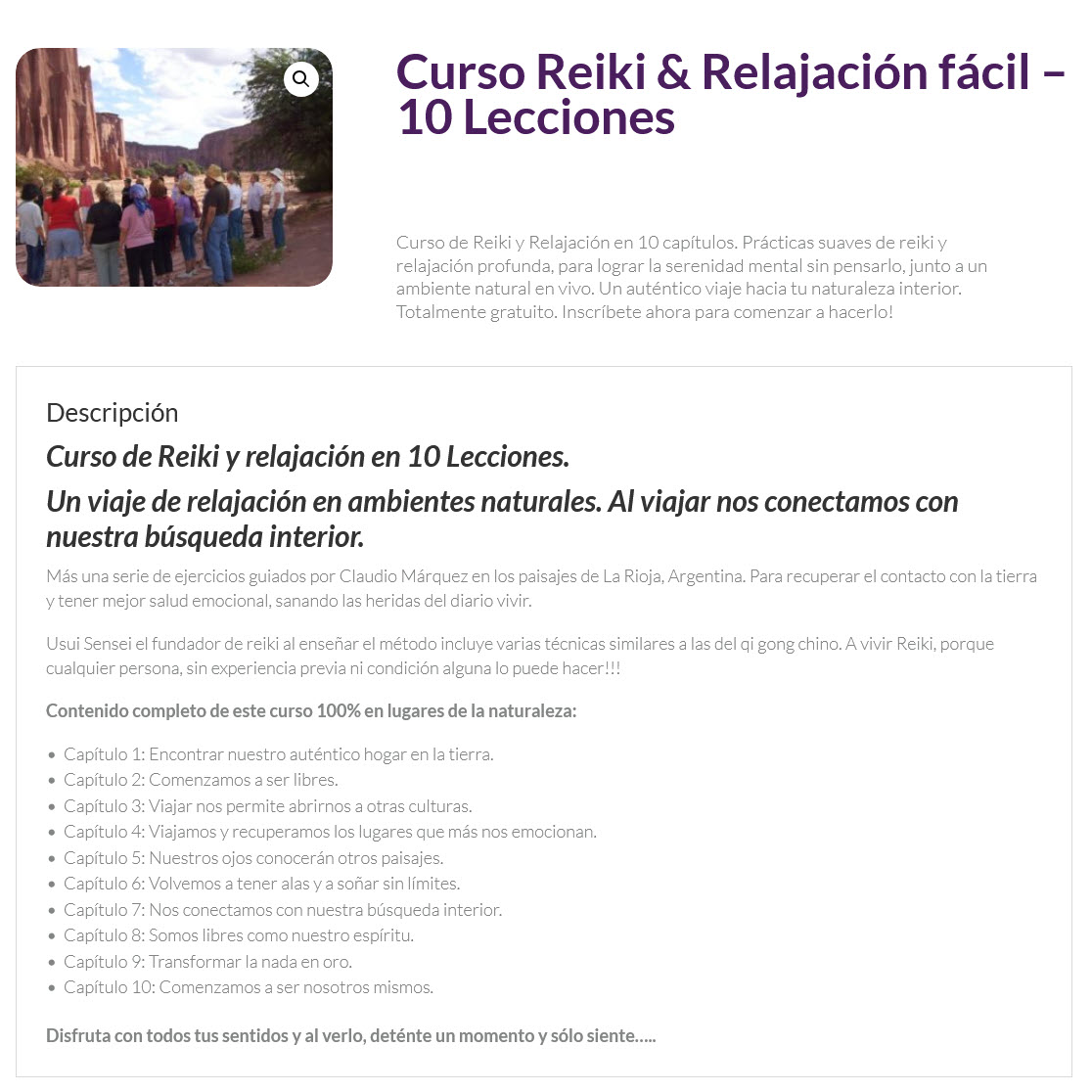 Curso Reiki & Relajación fácil 10 Lecciones claudio marquez