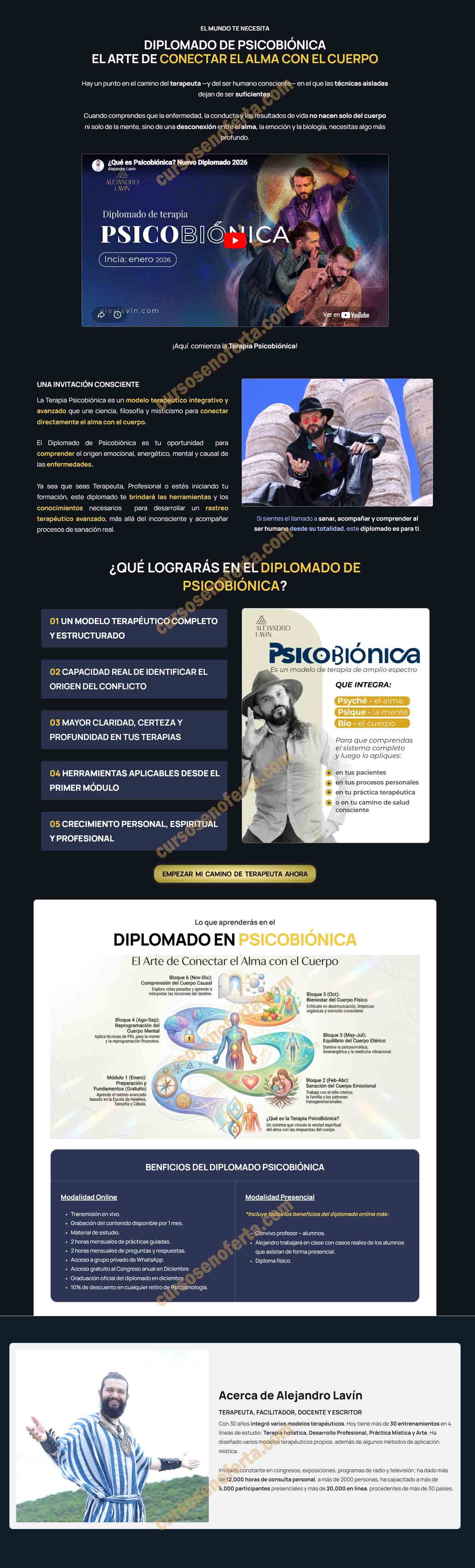 Diplomado Psicobiónica Módulo 1 - alejandro lavin