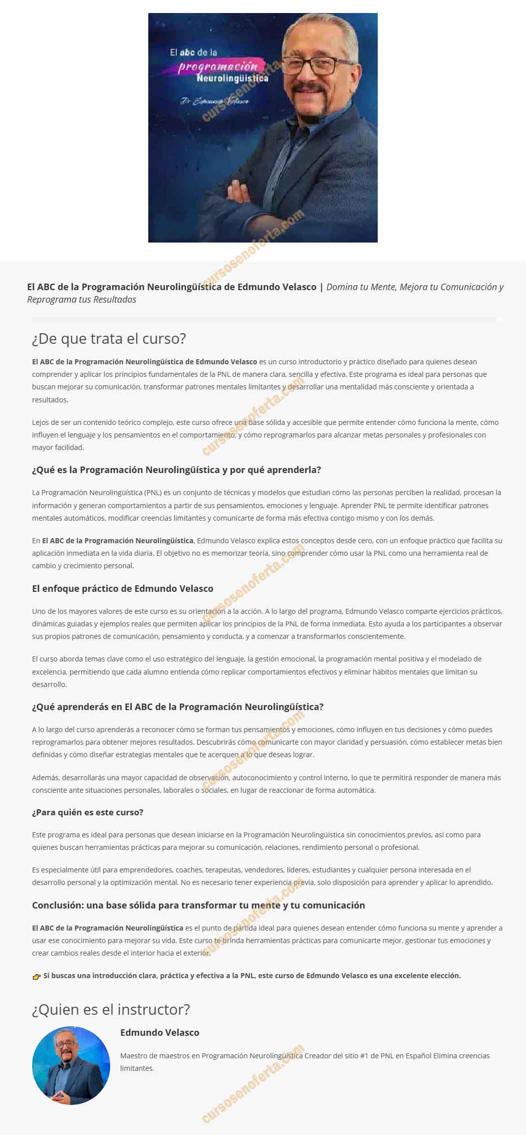 El ABC de la PNL - edmundo velasco