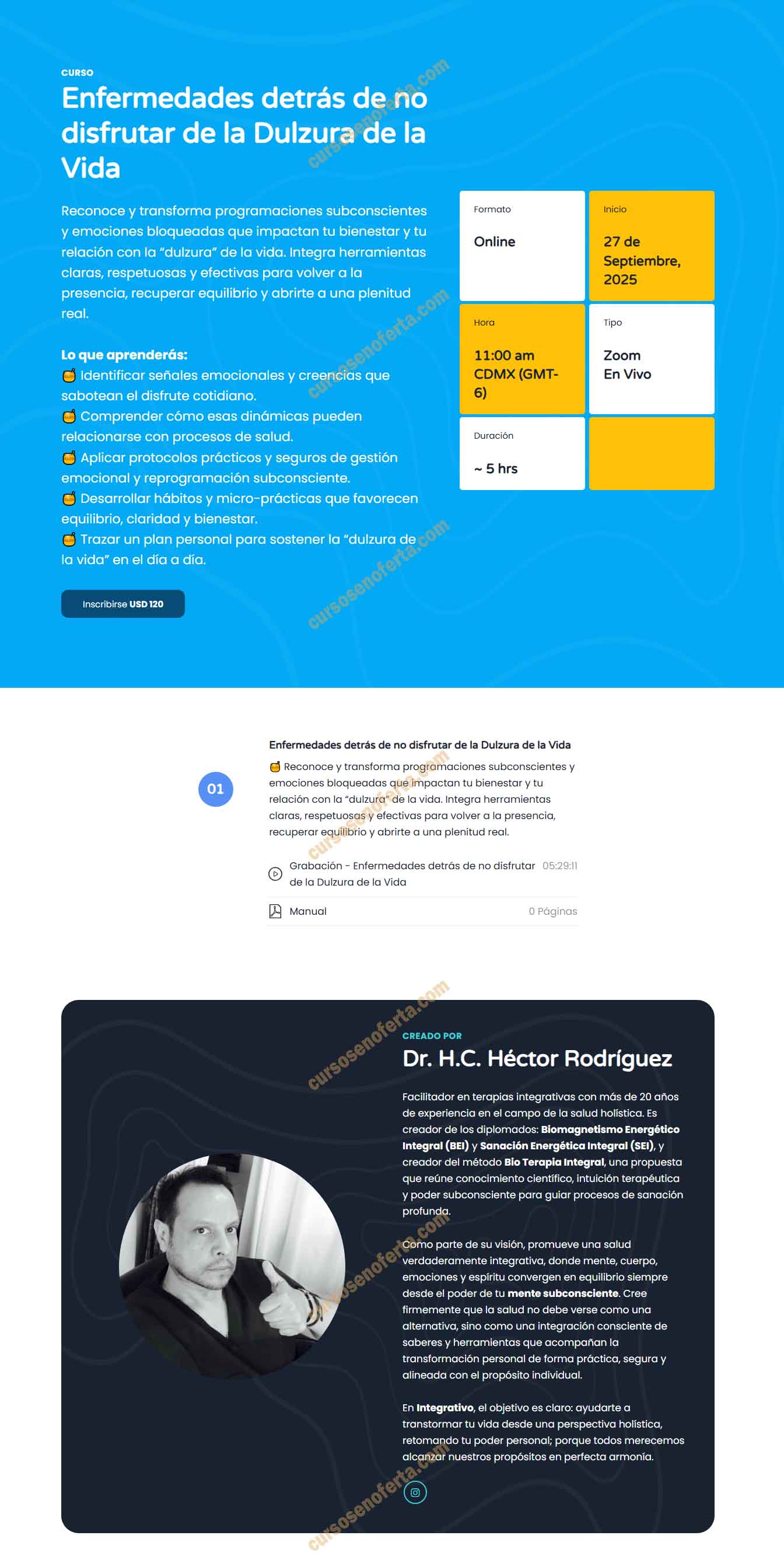 Enfermedades detrás de no disfrutar de la Dulzura de la Vida - integrativo