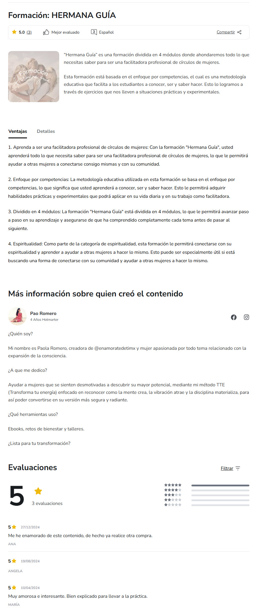 Formación Hermana Guía - pao romero