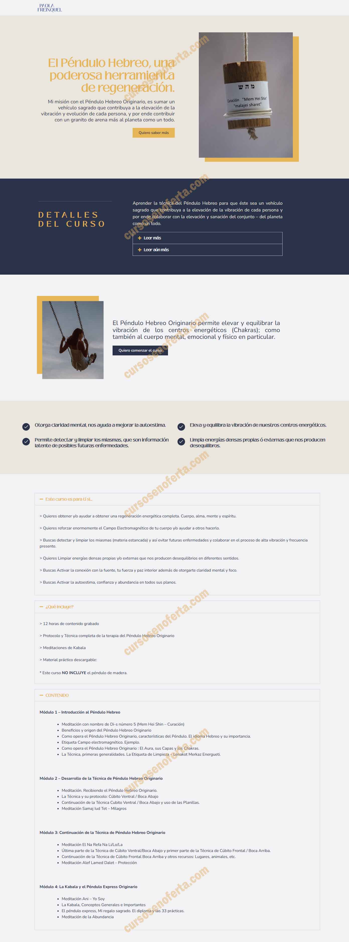 Formación Péndulo Hebreo Originario - paola freinquel