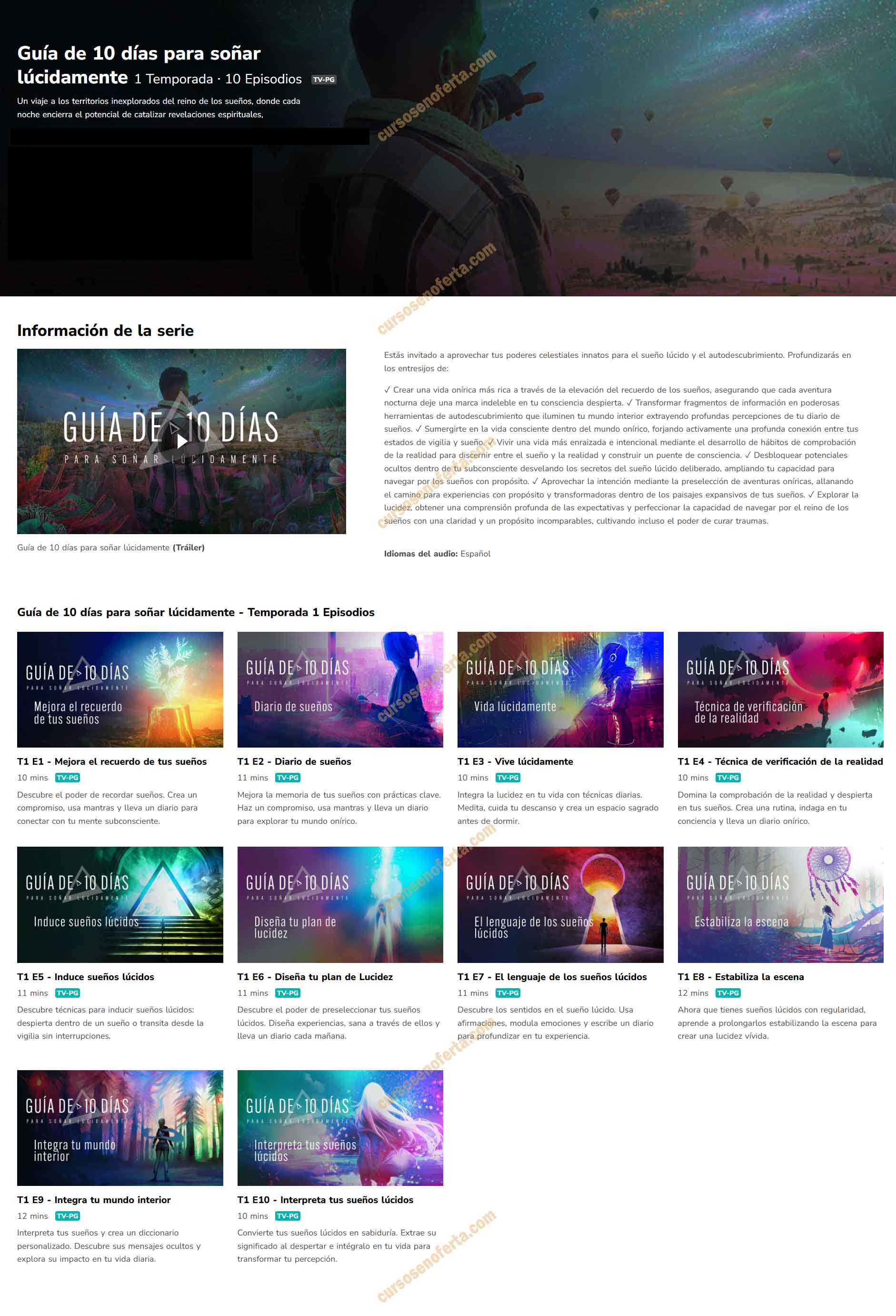 Guía de 10 días para soñar lúcidamente - gaia