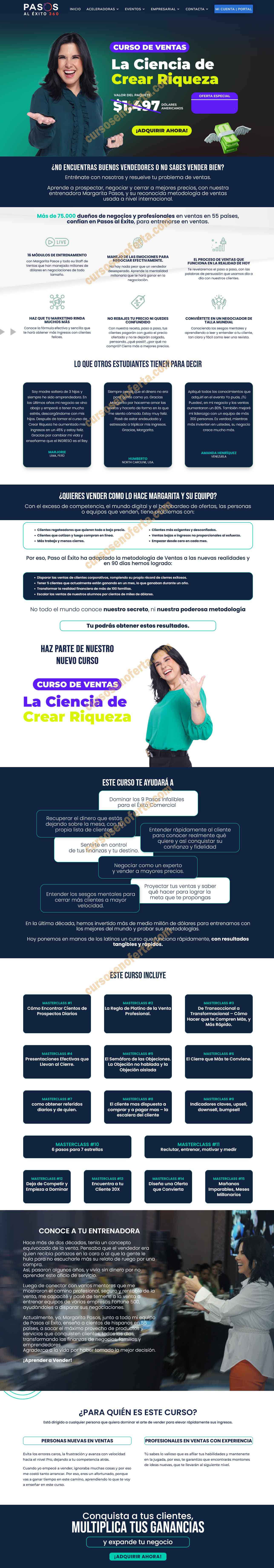 La ciencia de crear riqueza - margarita pasos