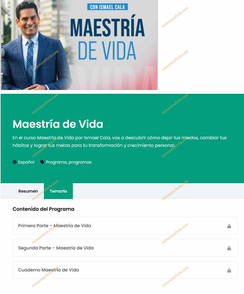 Maestría de Vida - cala academy