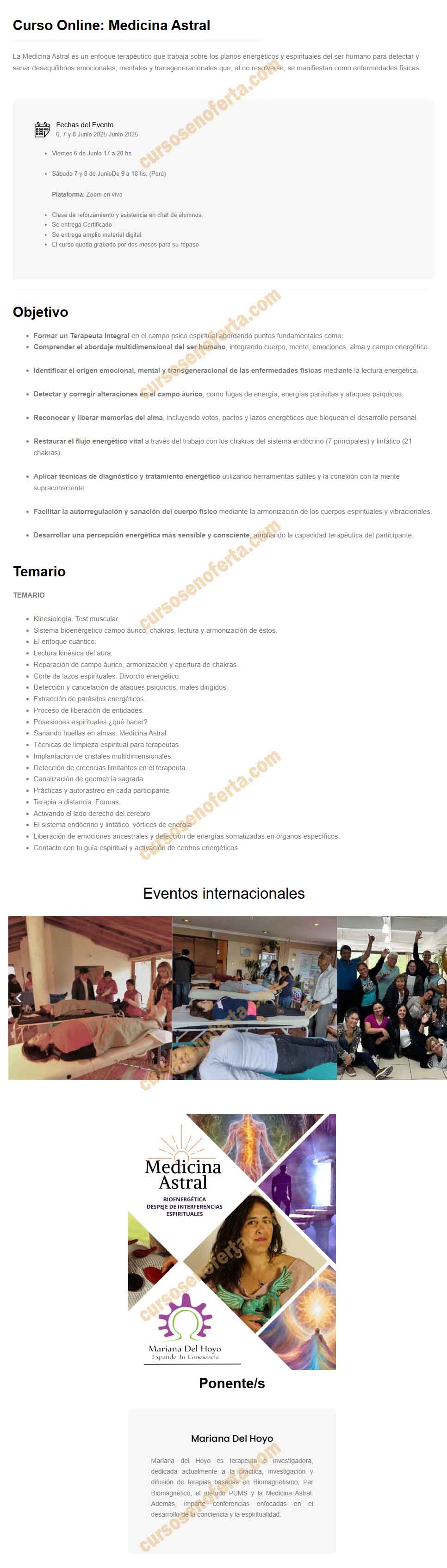 Medicina Astral - mariana del hoyo