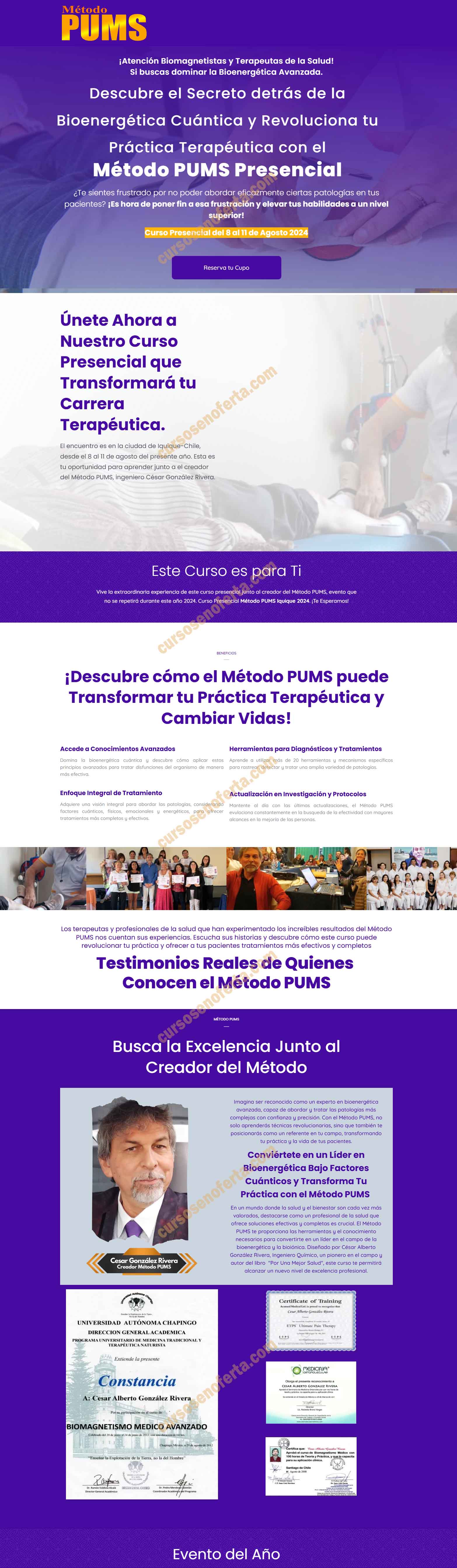 Método PUMS - césar gonzáles