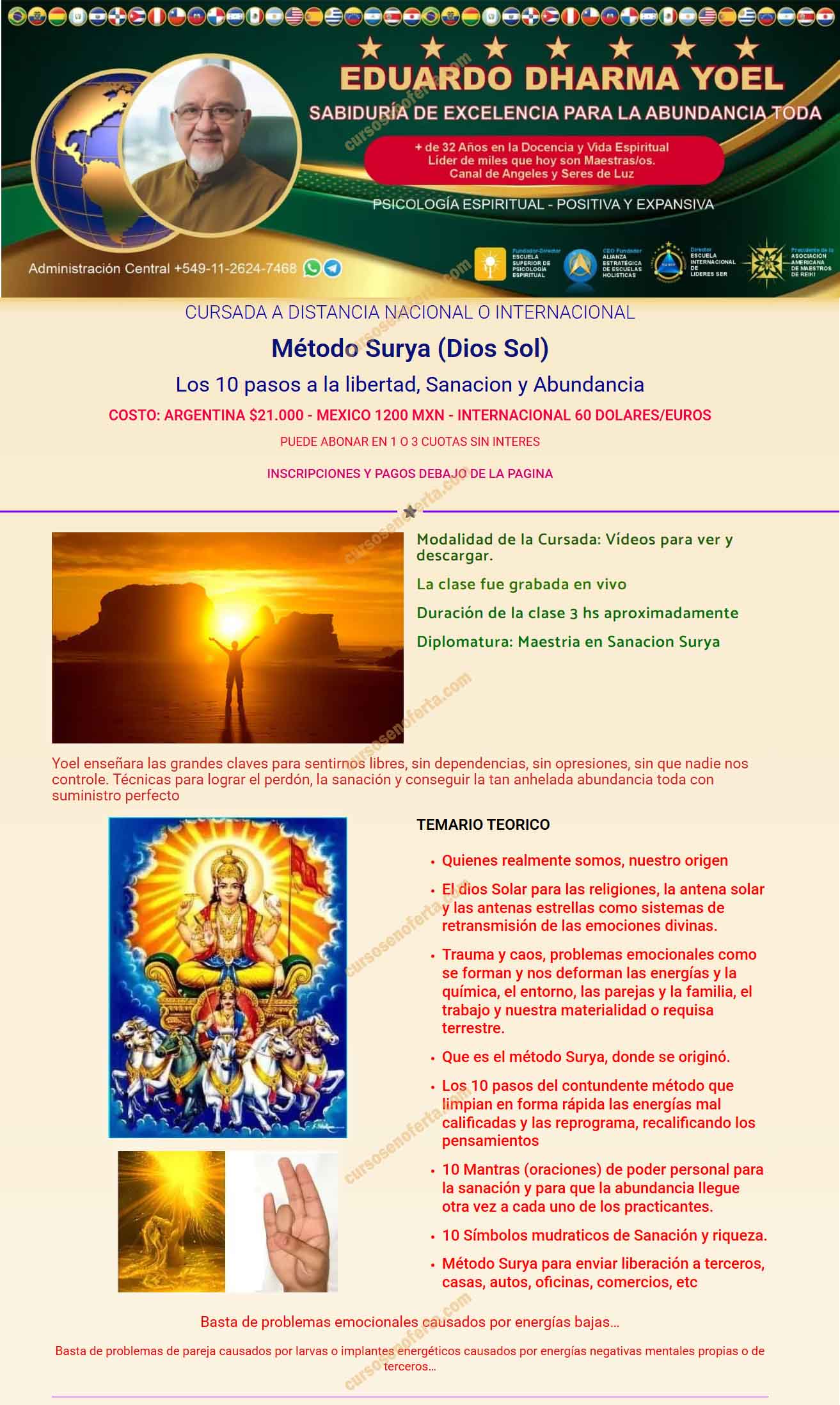 Método Surya (Dios Sol) - Eduardo Dharma Yoel