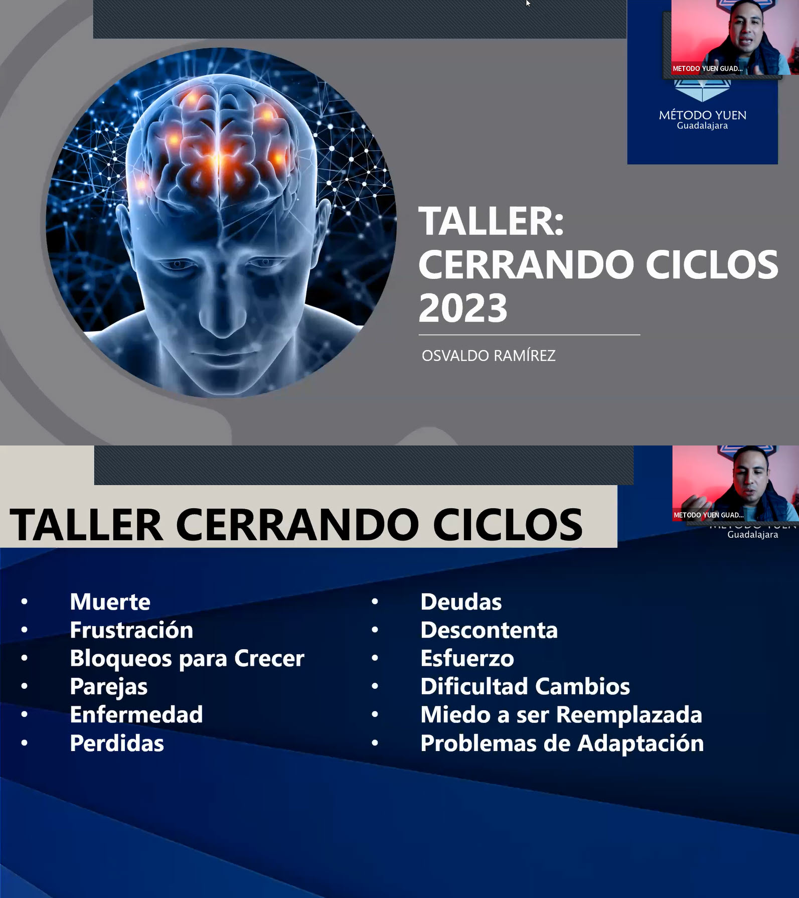 Método Yuen Guadalajara Taller Cerrando Ciclos 2023