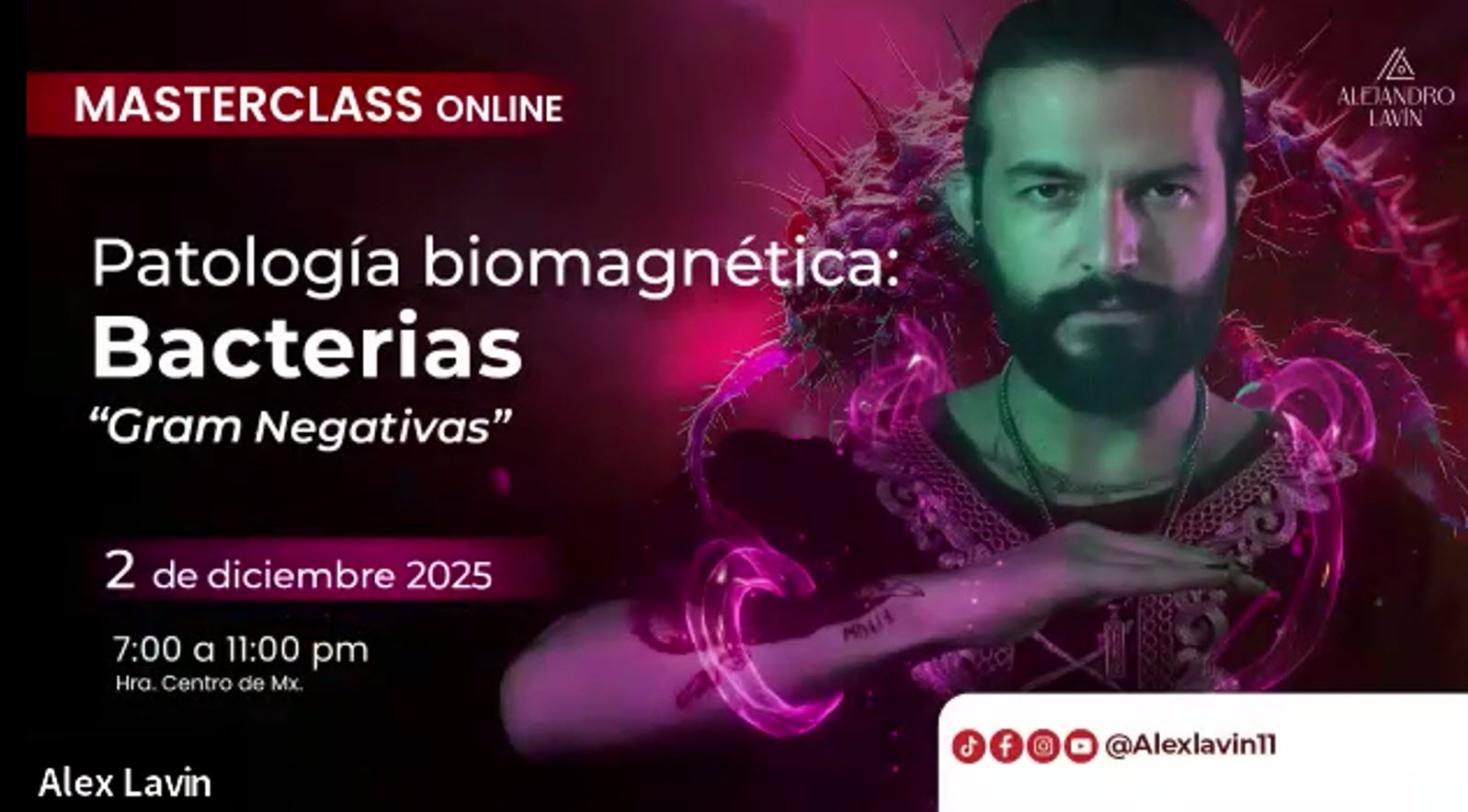 Patología Biomagnética Bacterias Gram Negativas - alejandro lavin