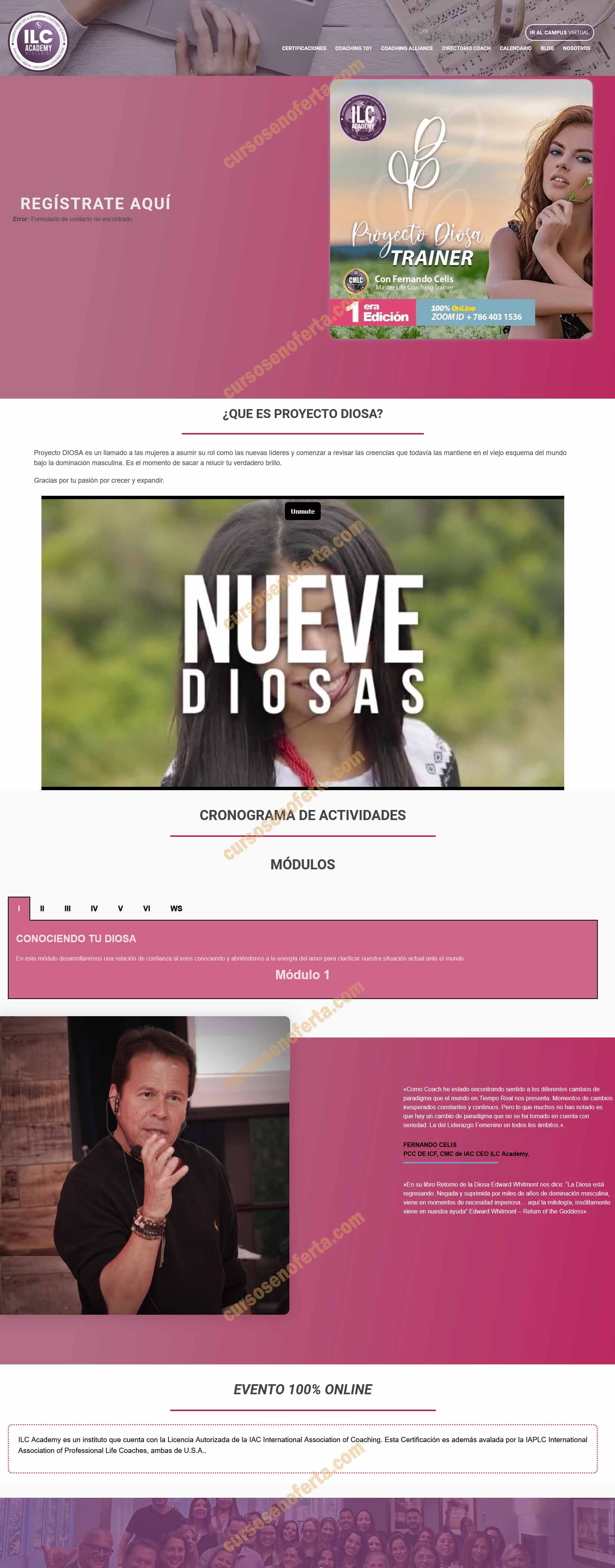 Proyecto Diosa Trainer - ILC Academy