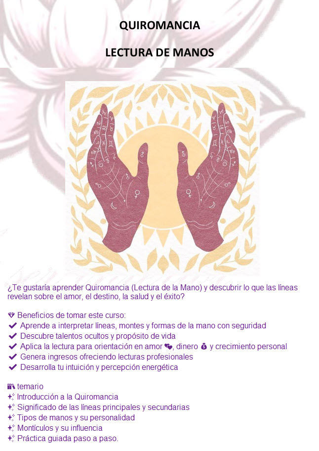 Quiromancia - maria aragon