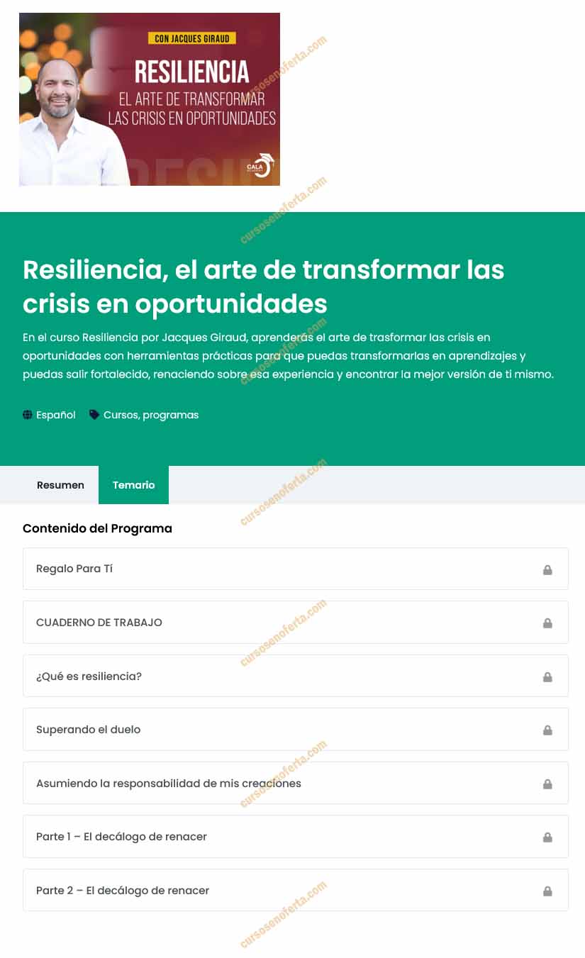Resiliencia, el arte de transformar las crisis en oportunidades