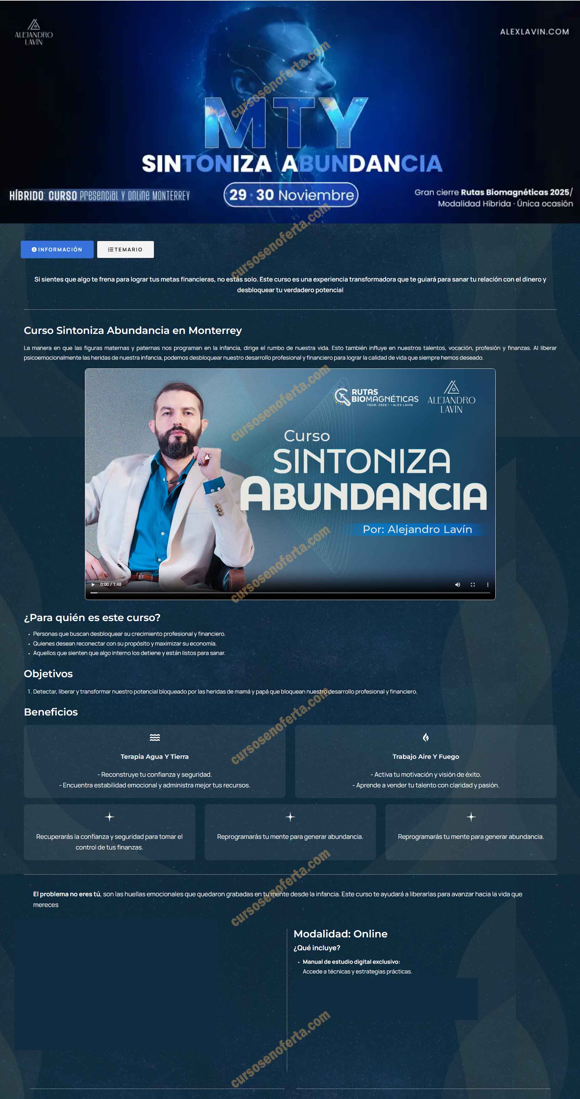 Sintoniza Abundancia - alejandro lavin