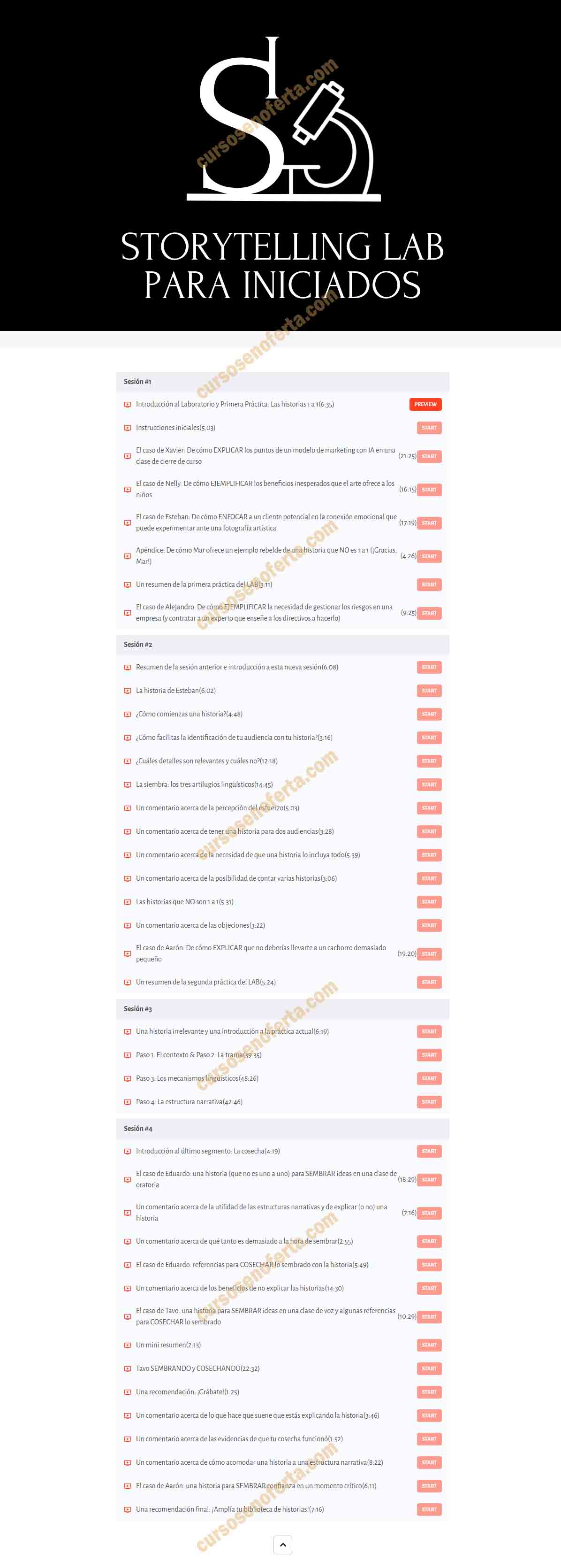 Storytelling LAB Para Iniciados - omar fuentes