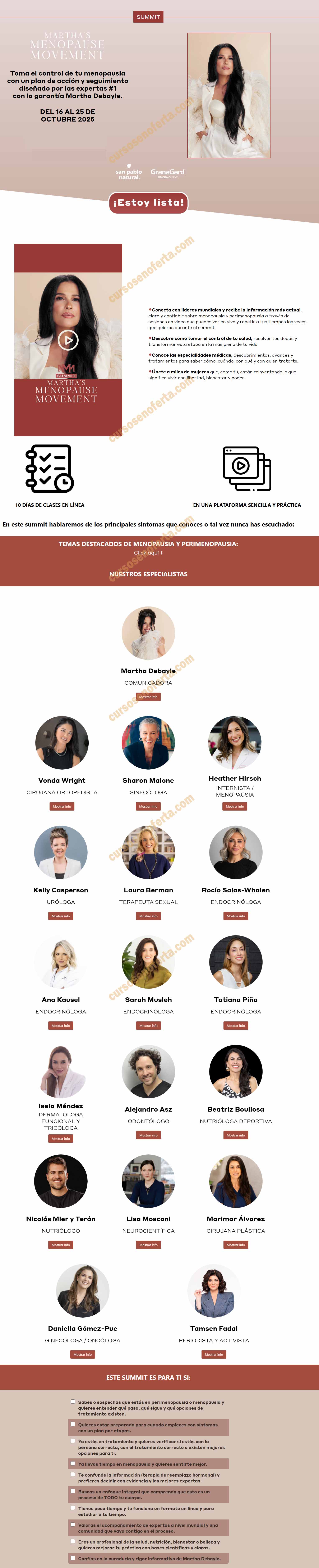 Summit Martha's Menopause Movement - martha debayle