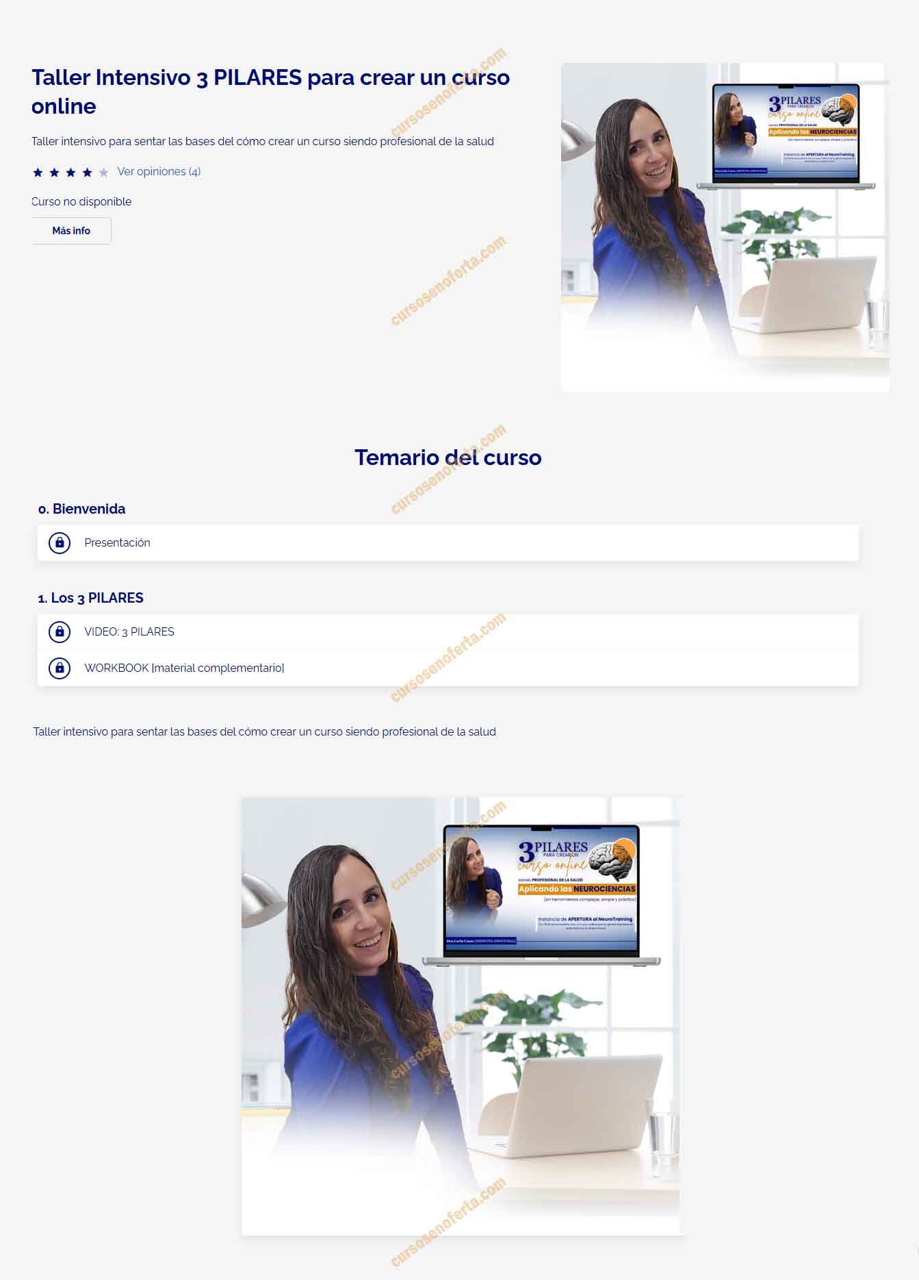 Taller Intensivo 3 Pilares Para Crear un Curso Online - Carla Cosso