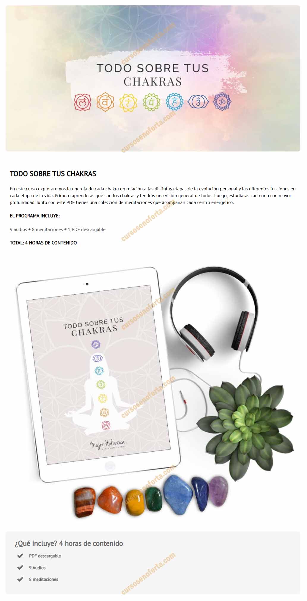 Todo Sobre tus Chakras - mujer holistica