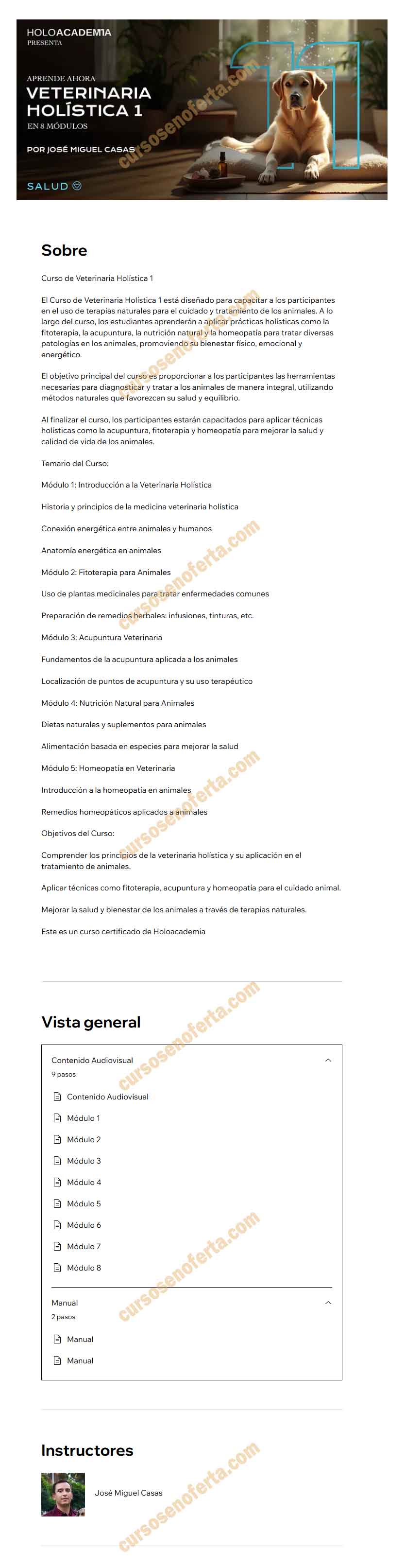 Veterinaria Holística 1 -holoacademia