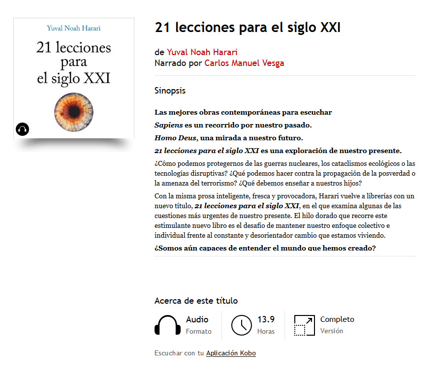 21 lecciones para el siglo XXI