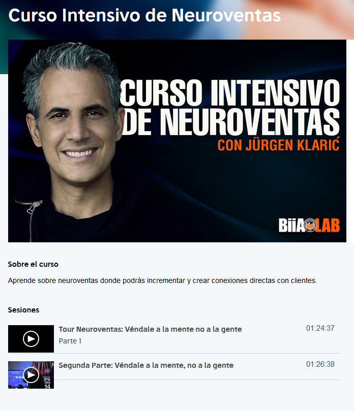 Curso Intensivo de Neuroventas