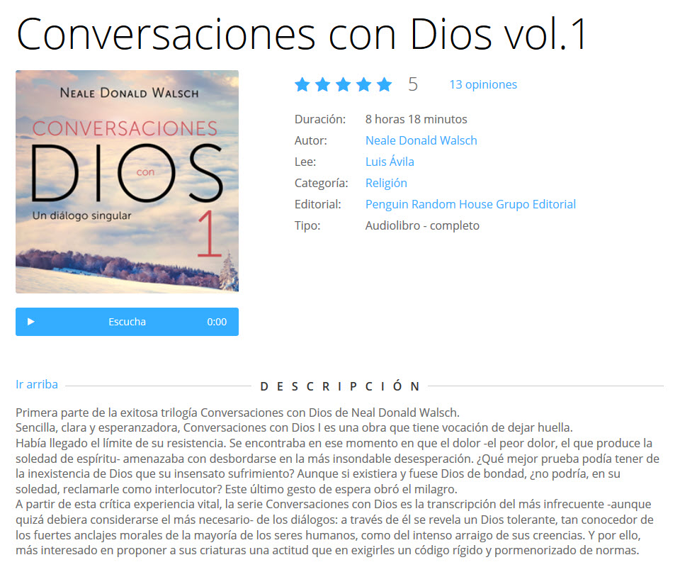 Conversaciones con Dios vol 1