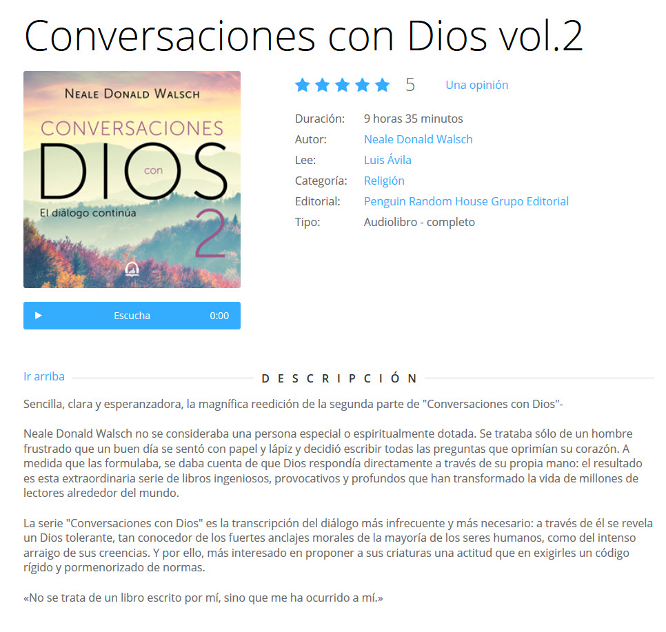 Conversaciones con Dios vol 2