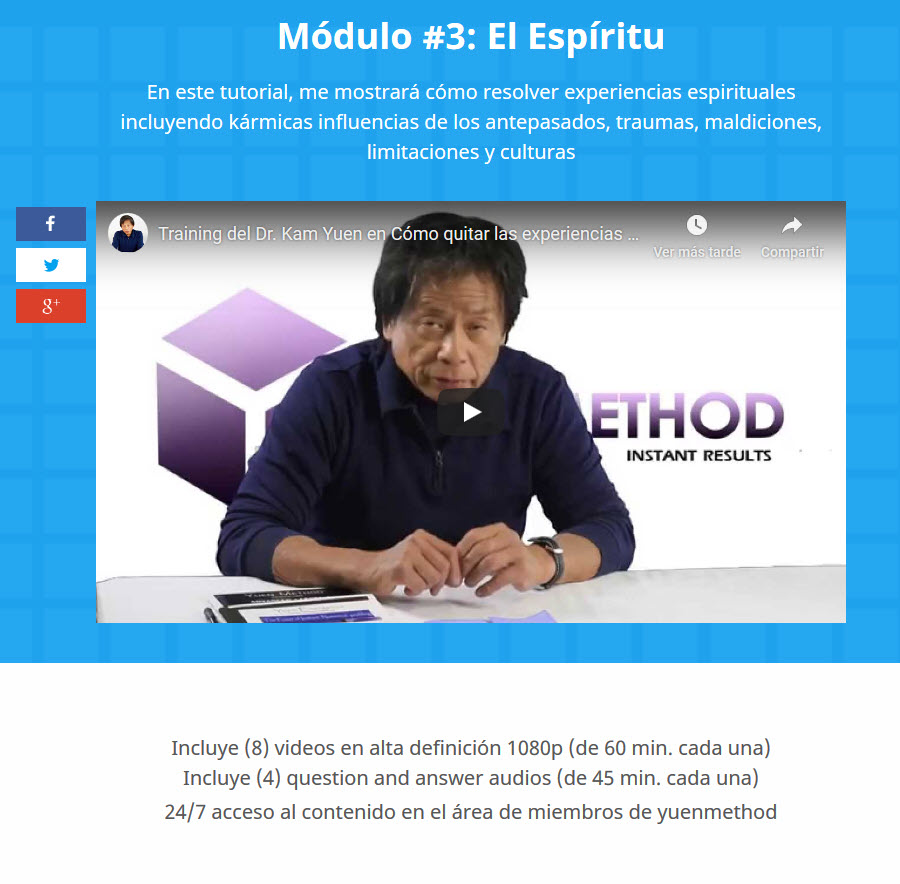 Método Yuen Módulo 3 - El Espíritu