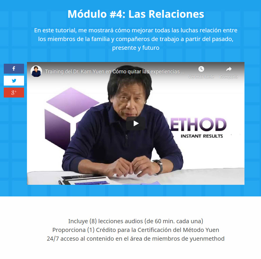 Método Yuen Módulo 4 - Las Relaciones