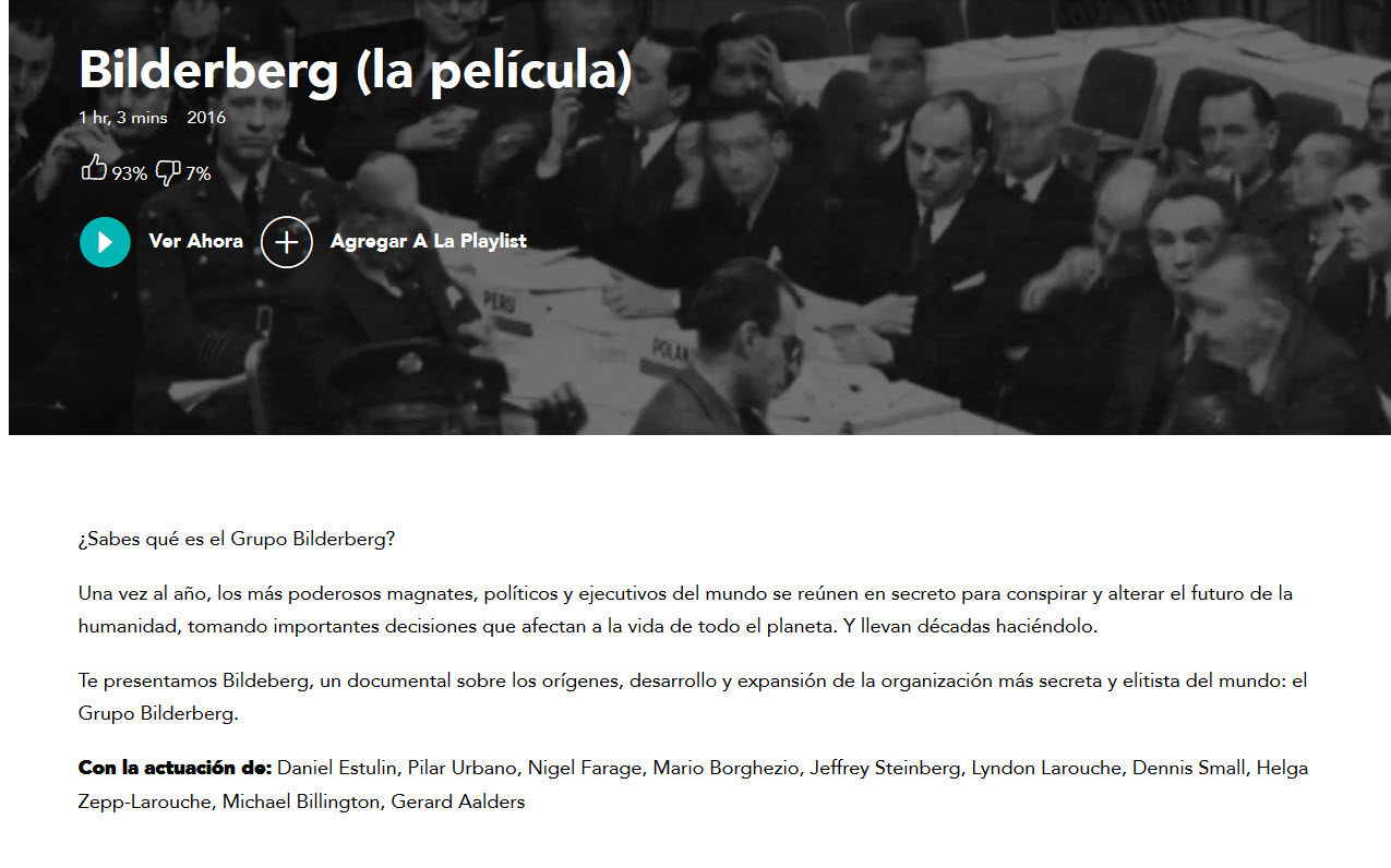 Bilderberg. La película