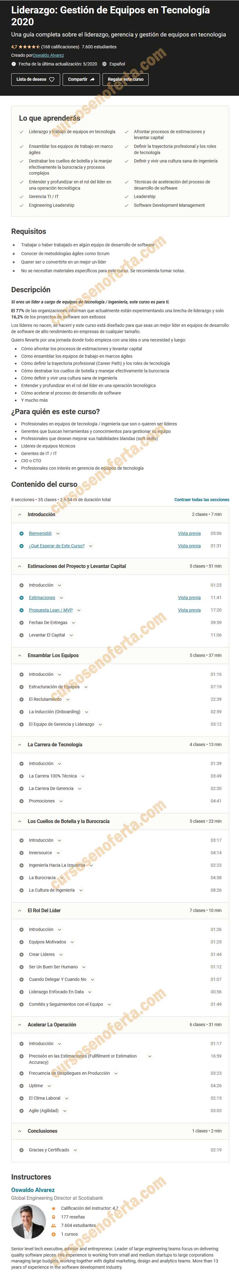 Liderazgo. Gestión de Equipos en Tecnología 2020 