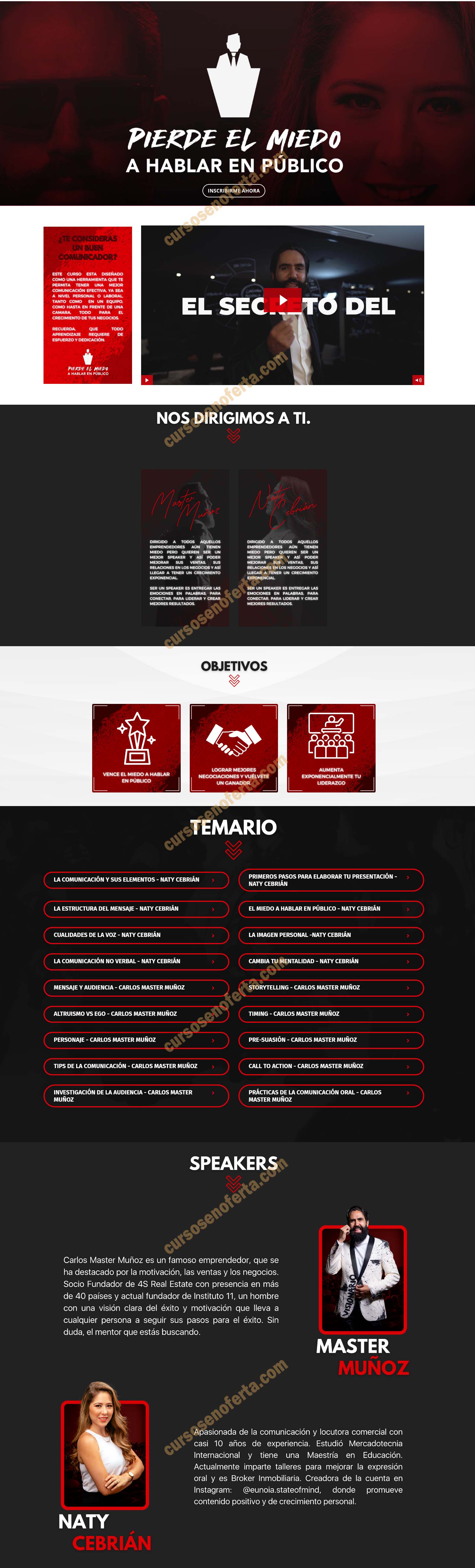 Pierde el miedo a hablar en público