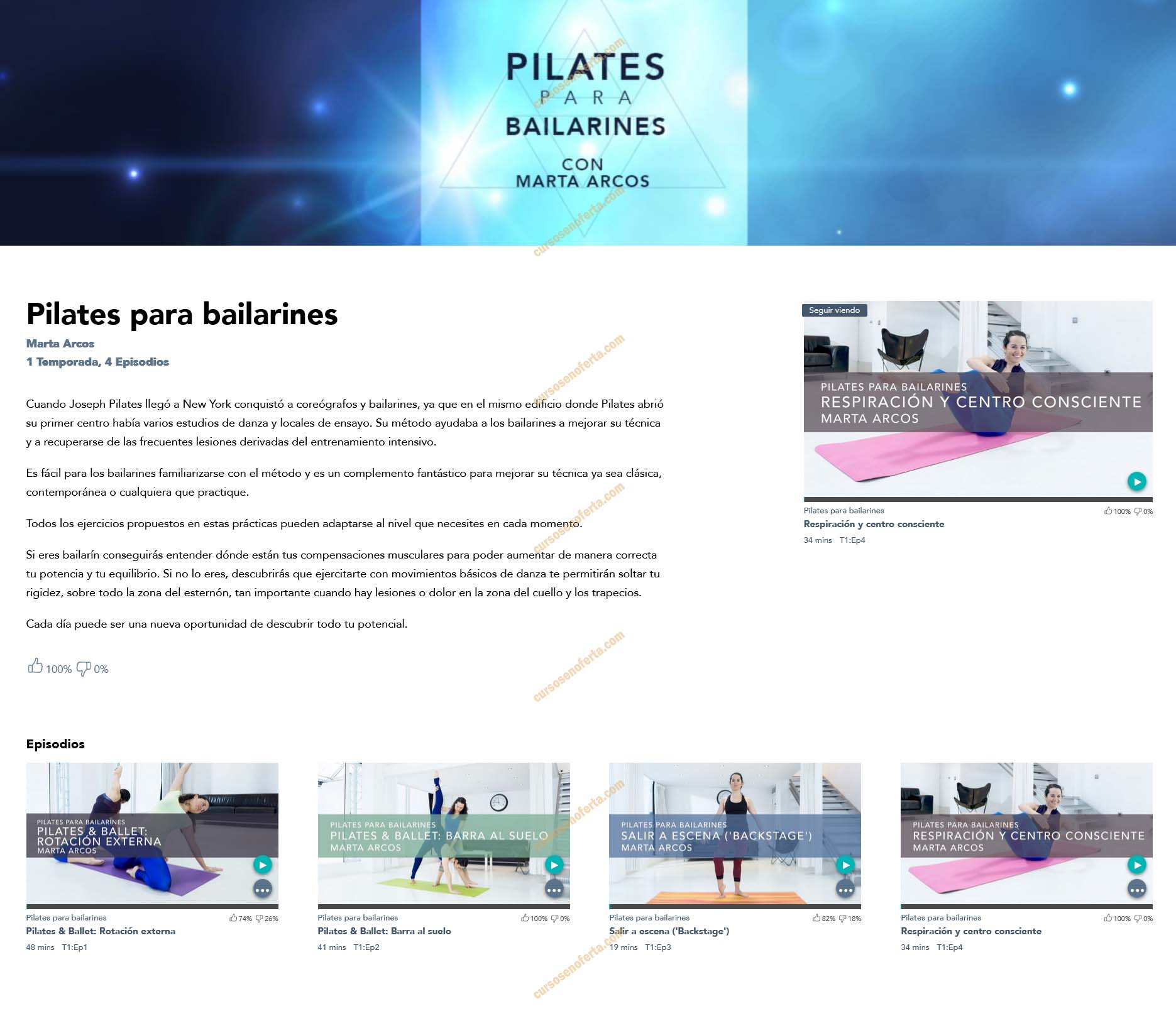 Pilates para bailarines (serie)