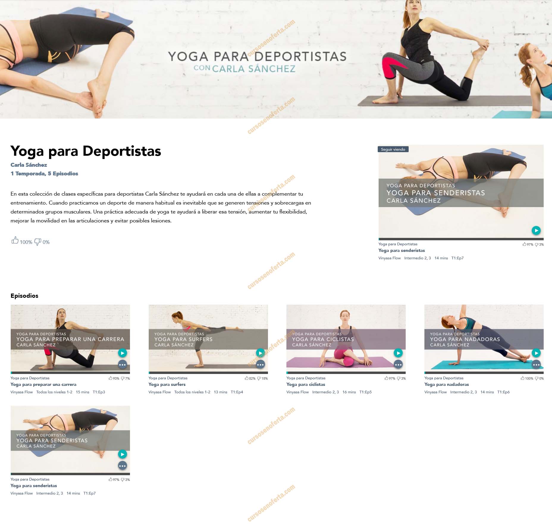 Yoga para deportistas (serie)