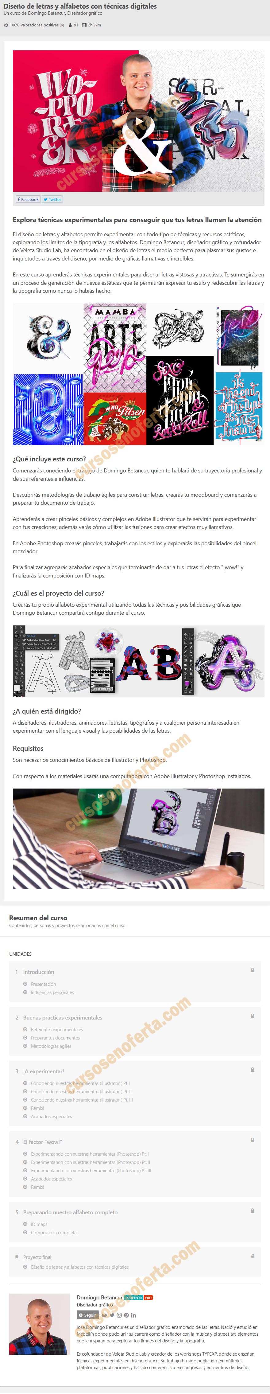Diseño de letras y alfabetos con técnicas digitales - Domingo Betancur