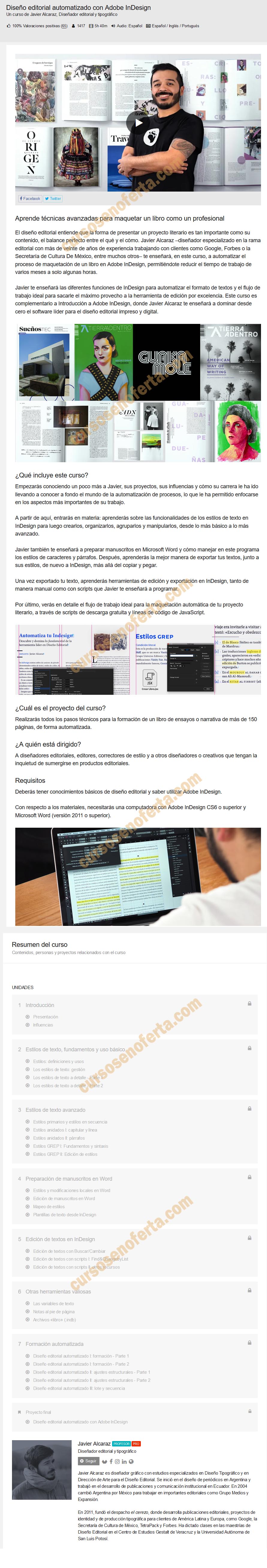 Diseño editorial automatizado con Adobe InDesign