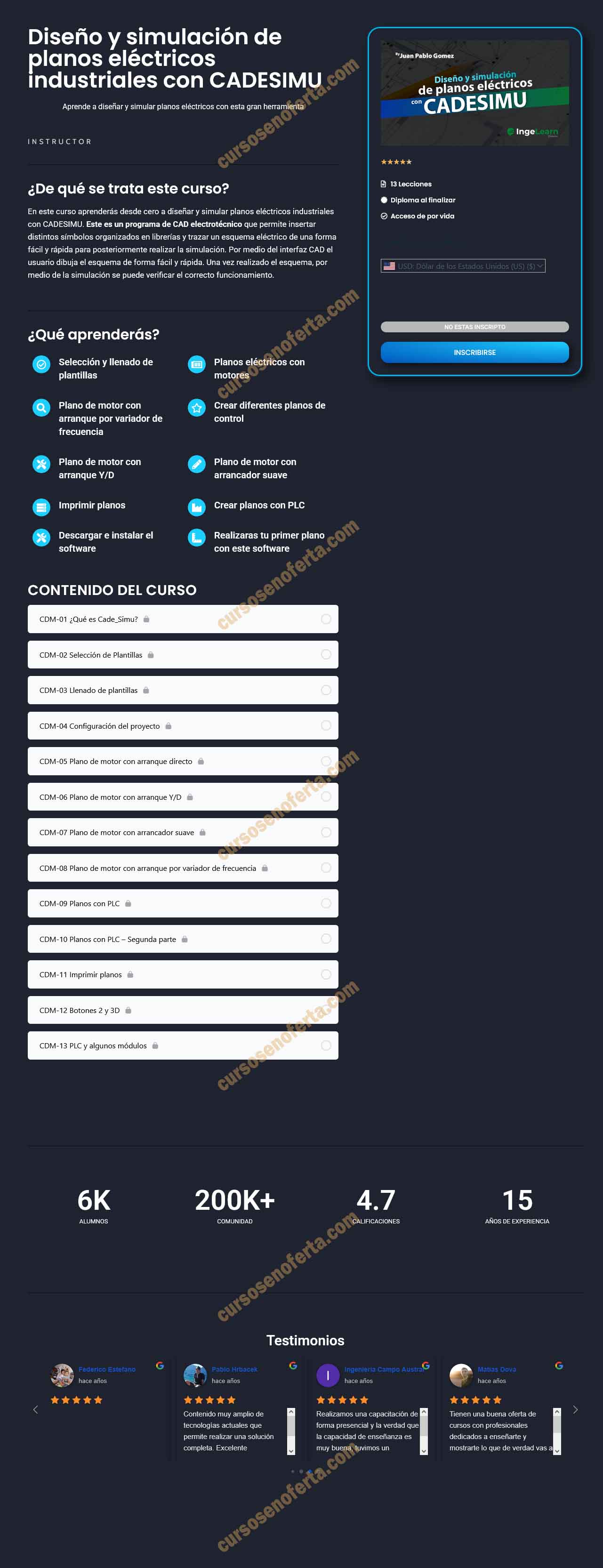 Diseño y simulación de planos eléctricos industriales con CADESIMU - ingelearn