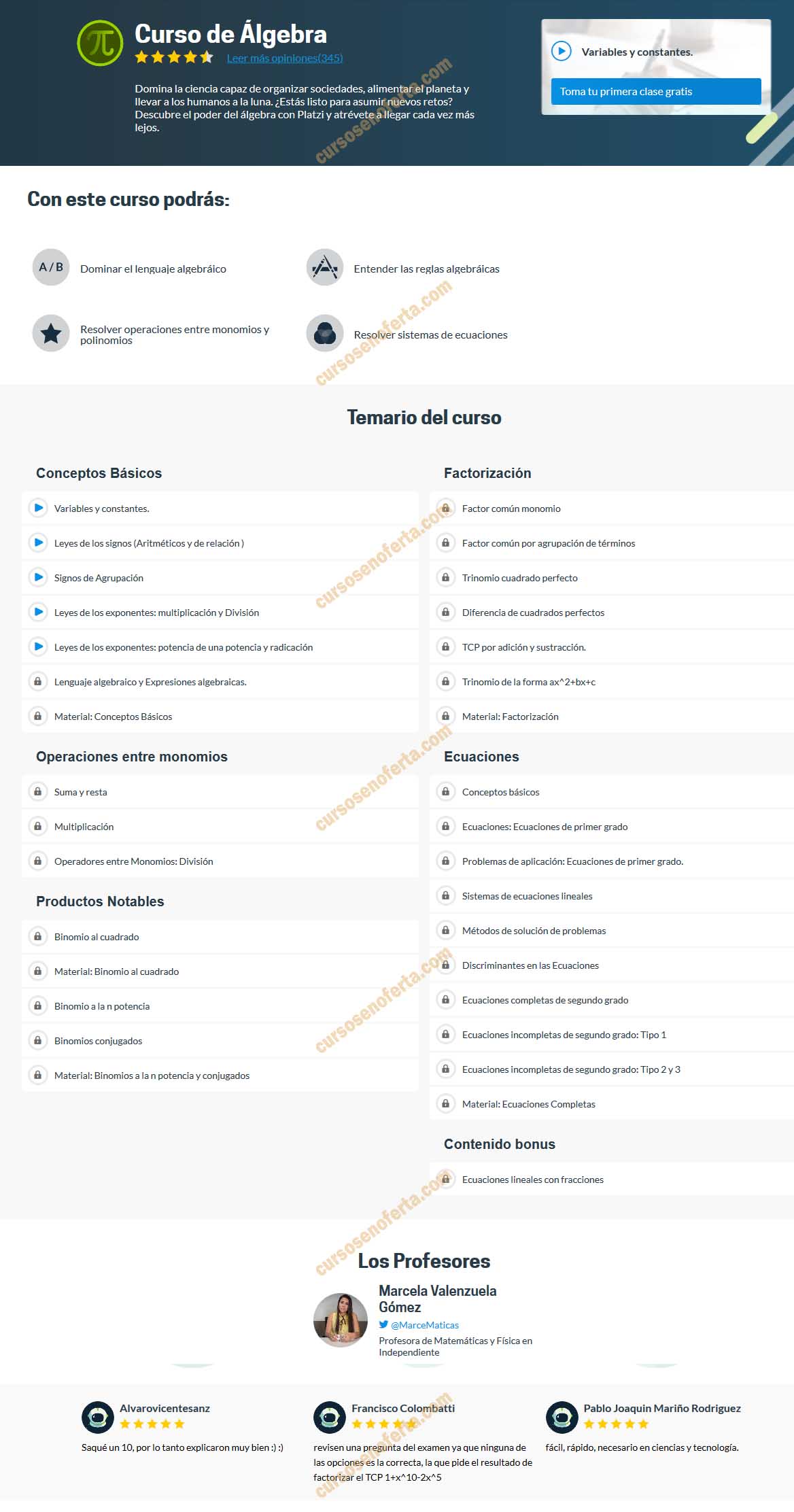 Curso de Álgebra