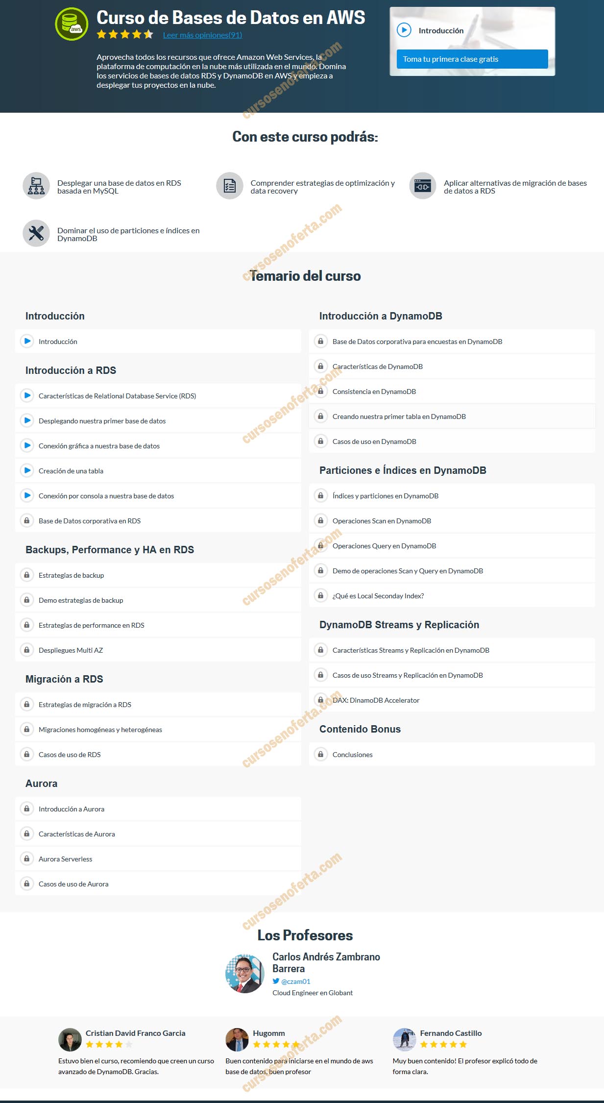 Curso de Bases de Datos en AWS