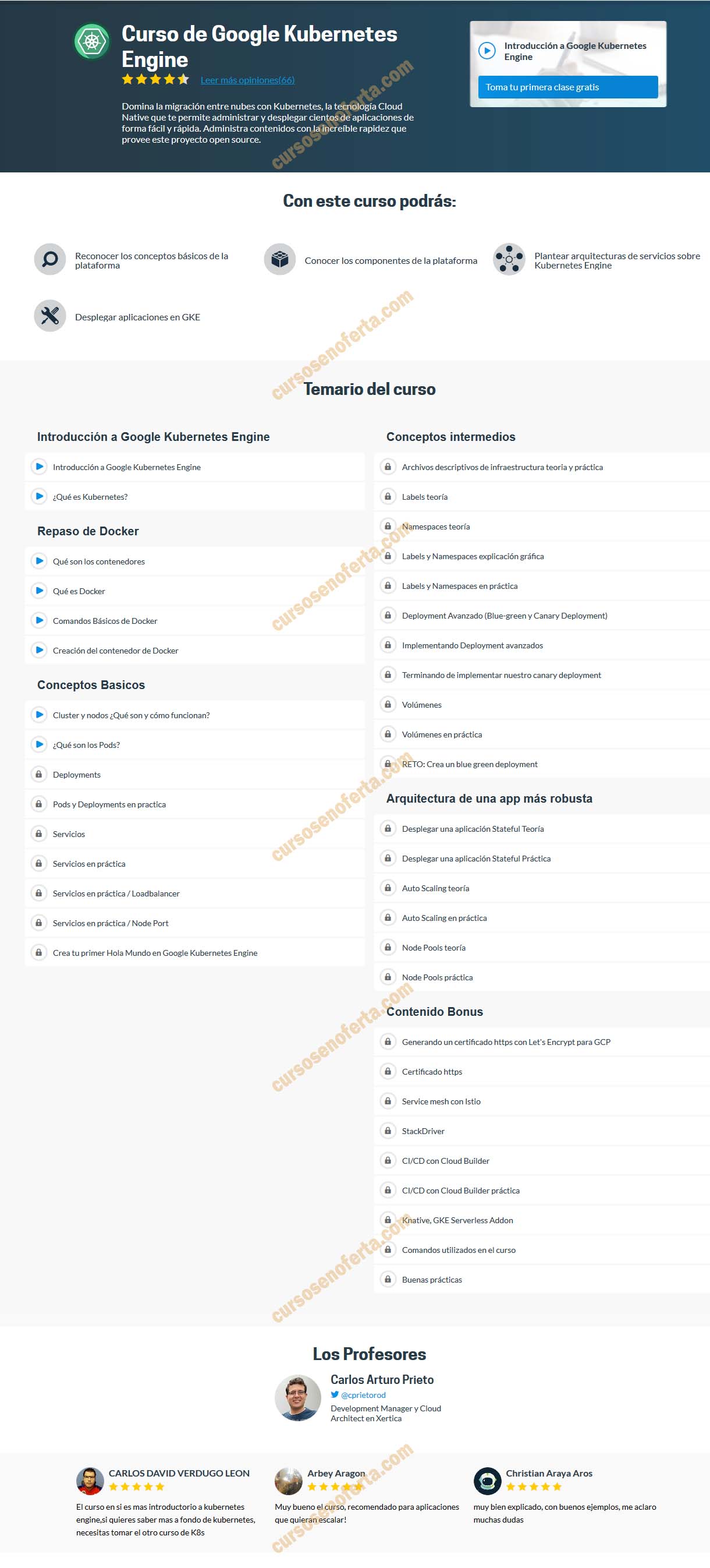 Curso de Google Kubernetes Engine