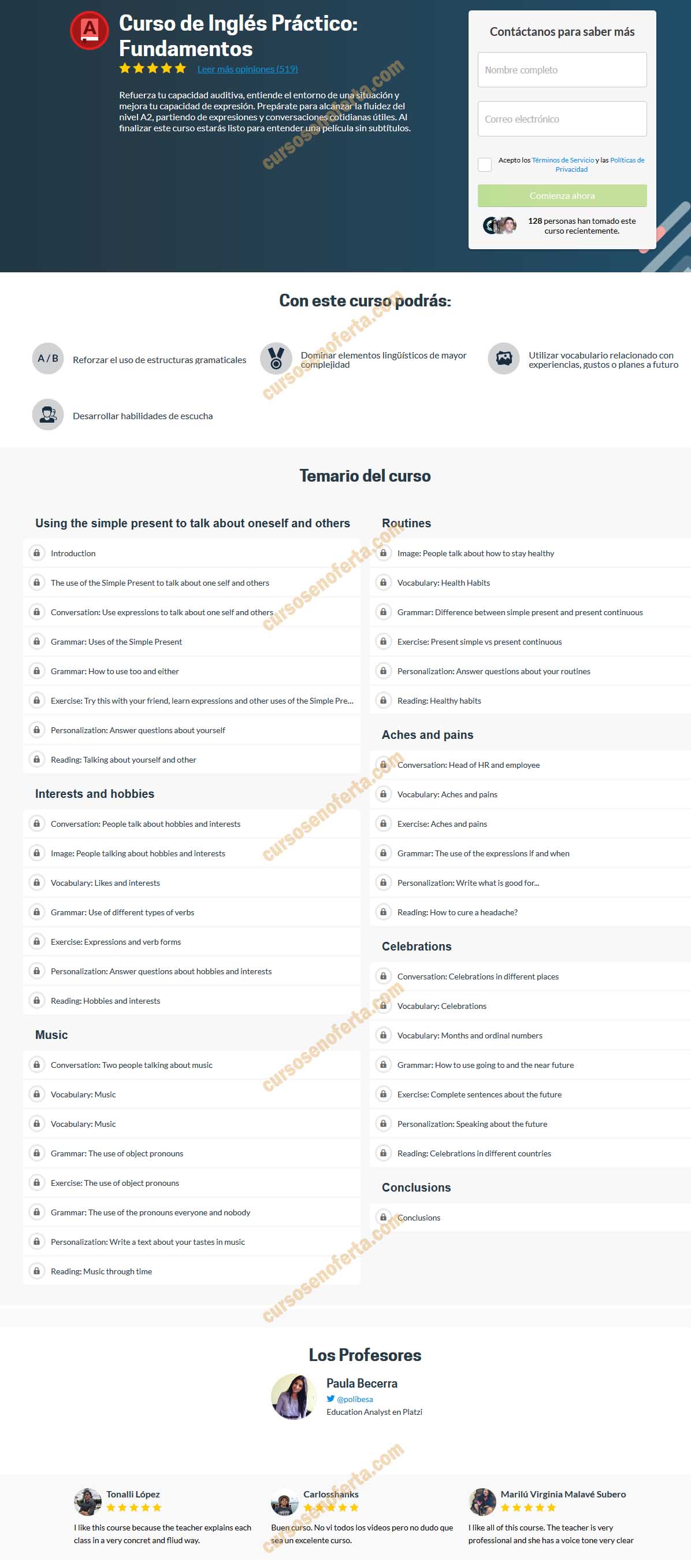 Curso de Inglés Práctico: Fundamentos