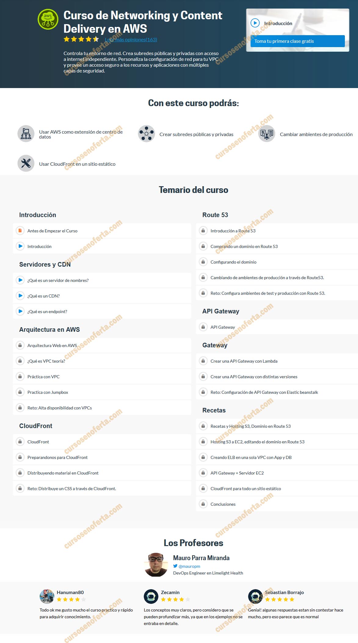 Curso de Networking y Content Delivery en AWS