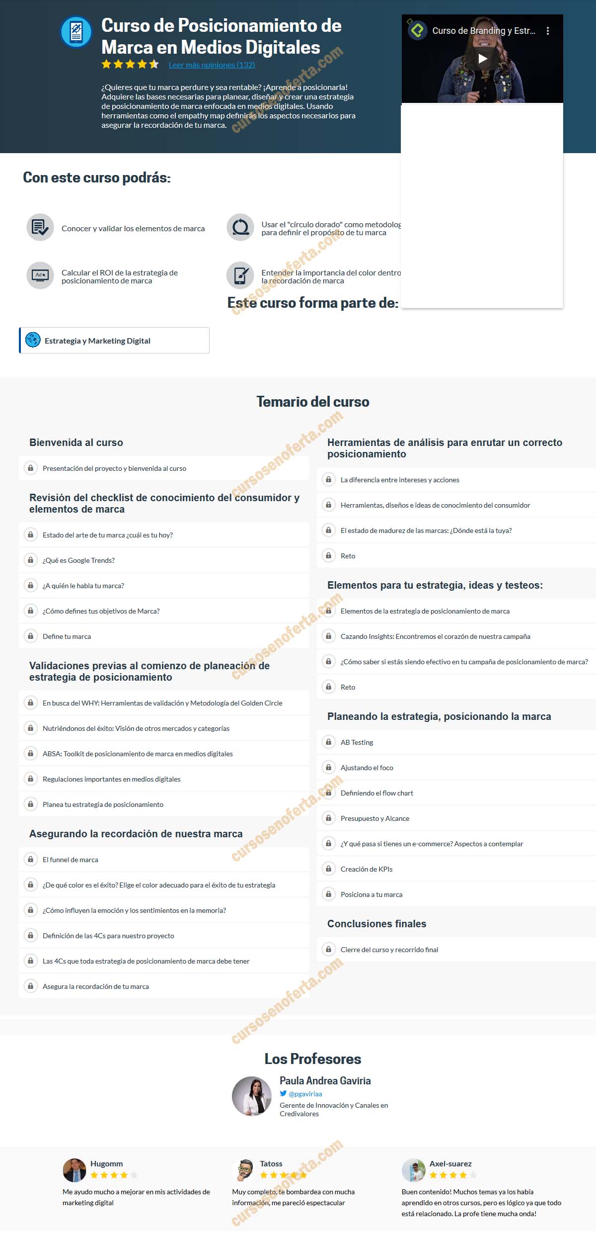 Curso de Posicionamiento de Marca en Medios Digitales